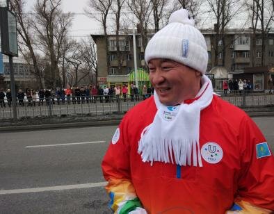 Даулет Турлыханов: Быть факелоносцем очень почетно